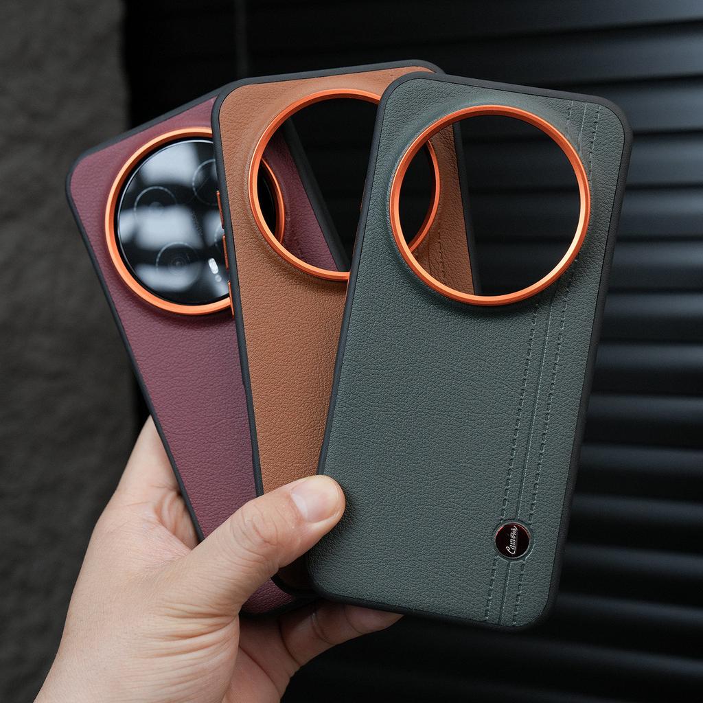 Case For Honor Magic8 Pro Business Luxury Leather Anti Fall Hard Protect Phone Case For Honor Magic8 Pro Shell Shockproof Bumper