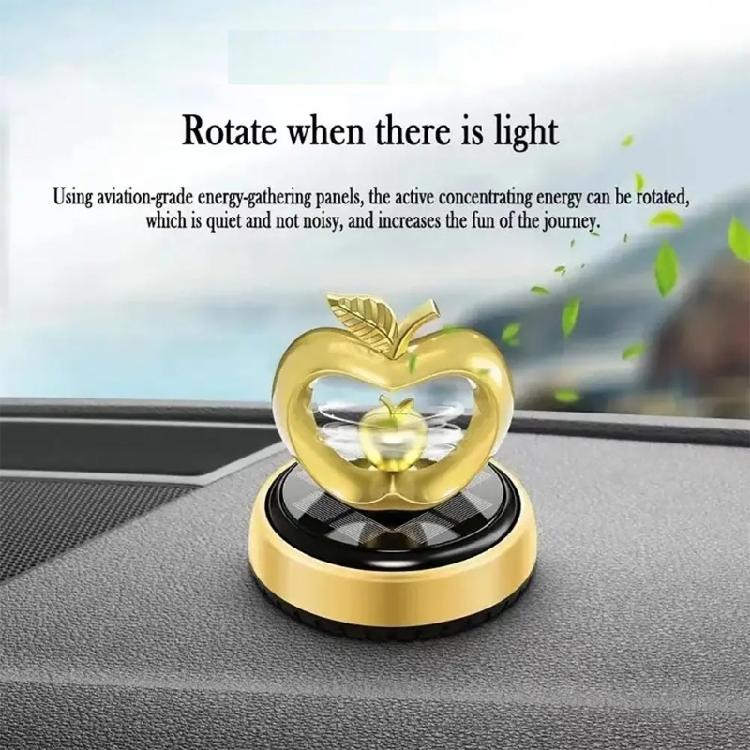 Decoraciones Solares para Salpicadero de Coche Diseños de Corazón Ambientador Solar para Coche con Aroma a Flor de Larga Duración para Vehículos