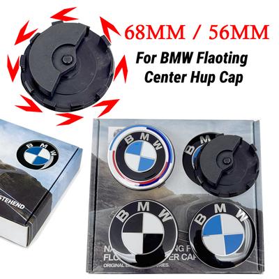56/68mm Floating Wheel Center Caps For E90 E91 E92 E93 F30 F10 F11 F04 E84 E83 F25 E70 F15 E72 F16 M3 M5 M6 Auto Accessories