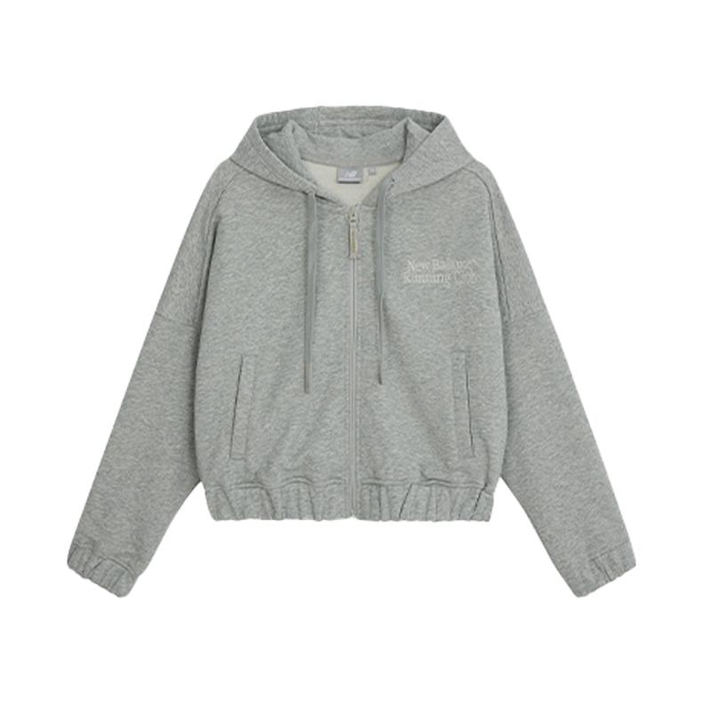 New Balance Jacket Women s Heather Gray MDE11472-MGR M