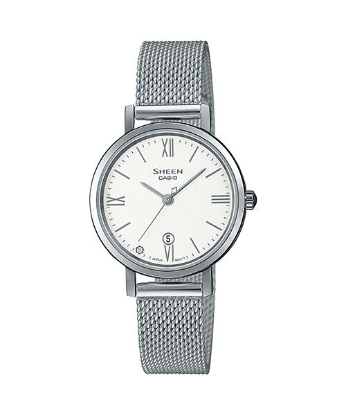 Casio Men s Stainless Steel 50M Water Resistant Analog Quartz Watch SHE-4540M-7A