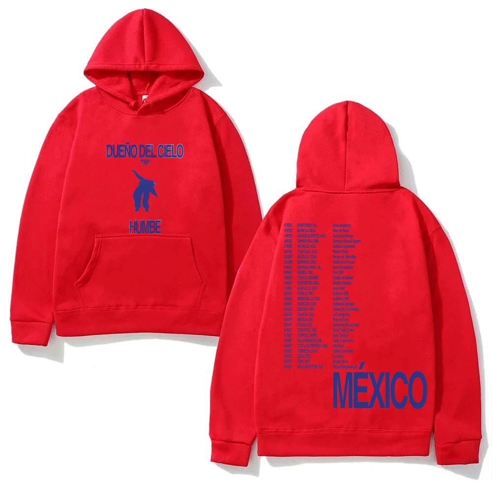 DUENO DEL CIELO tour 2026NEW Hooded Humbe AutumnWinter Aesthetic Sweatshirt with Hooded Fleece Clothes Sudaderas Casual Hoody