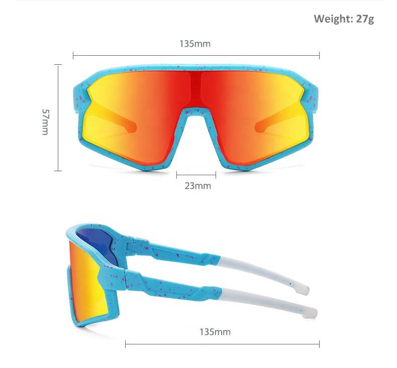 Custom UV400 Polarized Sports Sunglasses for Men Kids Youth Baseball Players New Bicycle Running Cycling All Outdoor Activities
