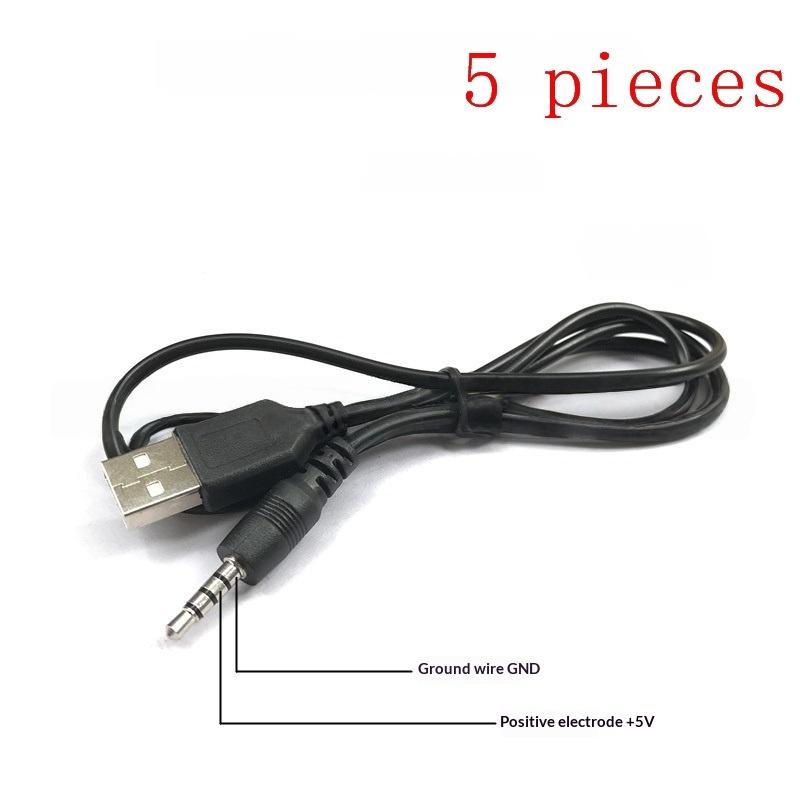 3,5-mm-Klinke Schnellladekabel Tragbares austauschbares Kabel für Vnetphone V6/V4 PRO FBIM Motorradhelm