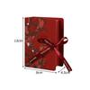 5Pcs Book Shape Gift Box Ith Ribbon Paperboard Candy Chocolate Present Packaging Box For Party, Wedding, Birthday Party Gift Box