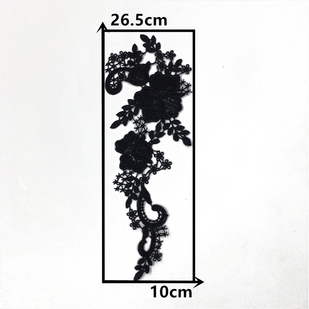 High Quality Polyester Flower Embroidery Diy Lace Lace Collar Decoration Sewing Clothes Hat Bag Accessories