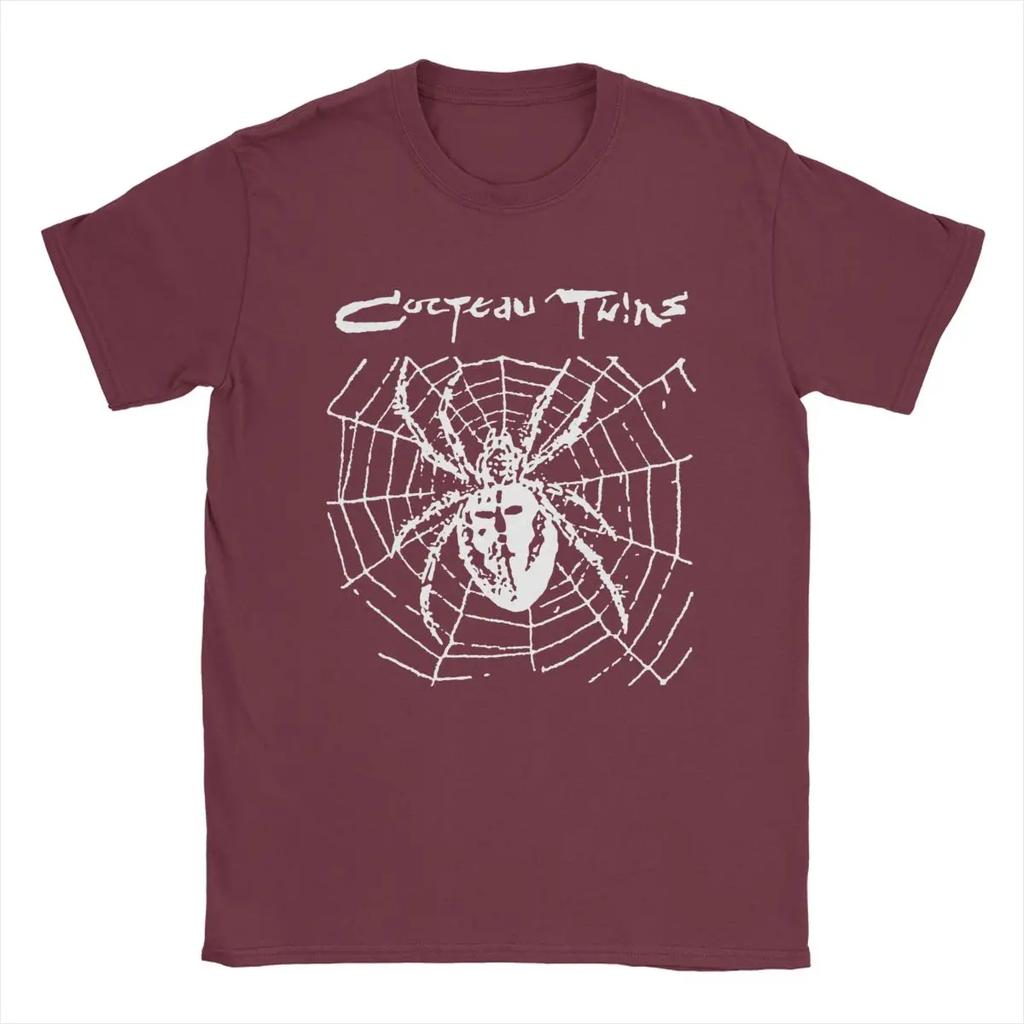 Casual Cocteau Twins T-Shirts Men O Neck Cotton T Shirt Short Sleeve Tees 4XL 5XL Clothing