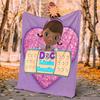 Doc Mcstuffins Flannel Blanket Soft Warm All-Season Throw, Design for Camping, Car Travel, Hiking Sofa, Bed, Office Perfect Gift for Parties