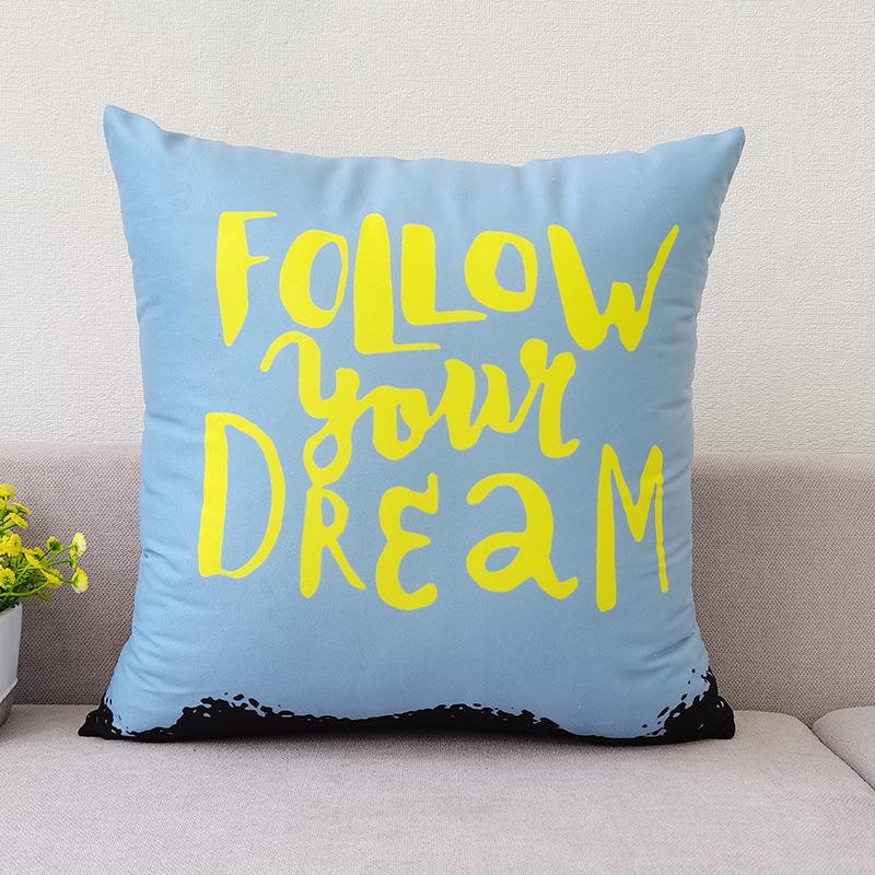 New Modern Nordic Simple Pillowcase Living Room Sofa Home Pillowcase Short Plush Cushion