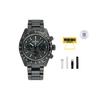 SEIKO PROSPEX Business Solar Movement Stainless Steel Strap Watch Men's Watches Black Dial SSC917P1