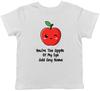 Personalisiertes Gemischtes Obst Charakter Apfel Kinder Kinder T-Shirt Jungen Mädchen