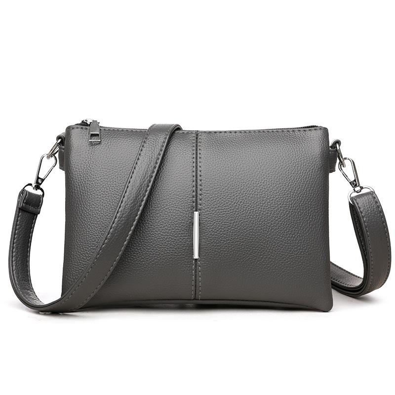 Geantă de umăr pătrată mică pentru femei, geantă crossbody din piele moale, geantă pentru mamă