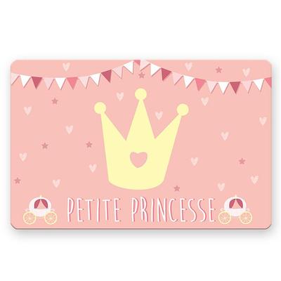 [A1907] - Ροζ σετ τραπεζιού 'Petite Princesse' - 43x28 εκ.