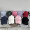 Adjustable Womens Baseball Cap With Embroidered Letters Cotton Wide Brim Sun Hat