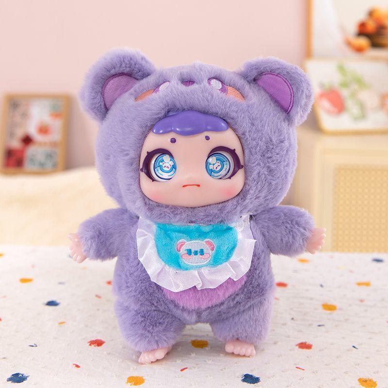 

Милая силиконовая кукла-лицо, плюшевая игрушка для трехлетнего ребенка, супер милая кукла, детский подарок 22cm