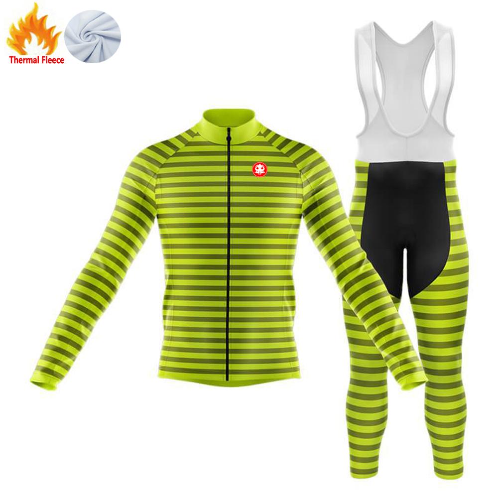 Winter Thermal Fleece Maillot Ciclismo Hombre Cycling Jersey Bicicleta De Ruta Mtb Wielerkleding Heren