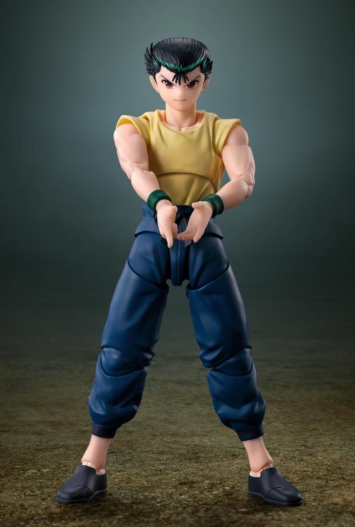 TAMASHII NATIONS Yu Yu Hakusho Yusuke Urameshi approximately 145mm painted movable figure S.H.Figuarts PVC&ABS