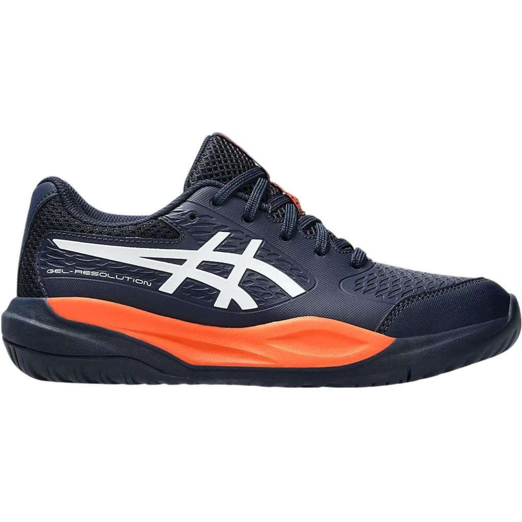 Asics Gel Resolution X GS Midnight White Kinder-Sneaker Blau 1044A081-400