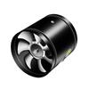 Round Inline Booster Duct Fan Exhaust Ventilation Fan with Low Noise for Kitchens, Bathrooms, Restaurants, Supermarkets