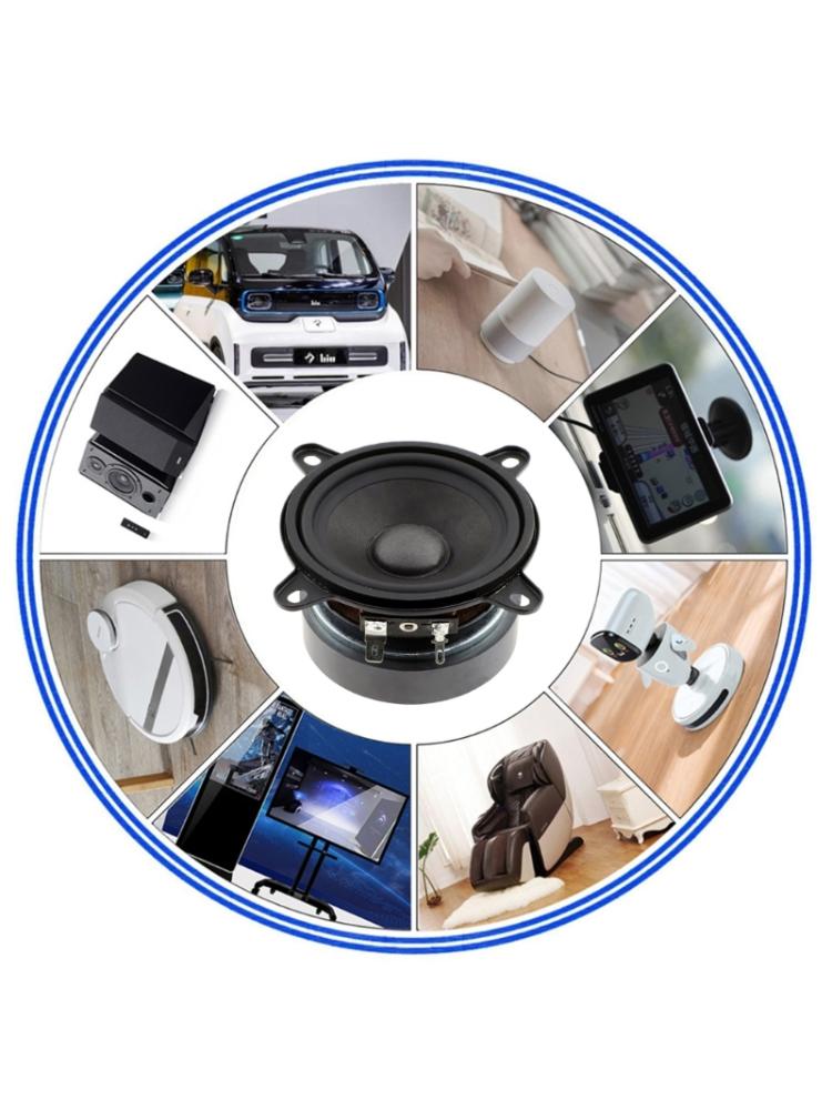 1PC 3inches Portable O Speaker Full FrequencyRange 8ohm 30W Loudspeaker  Sound  Speaker For Home Theater