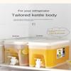 Andy Water Pitcher Jug With Faucet Lemon Juice Kitchen Drinkware Kettle Pot Cold Water Bottle