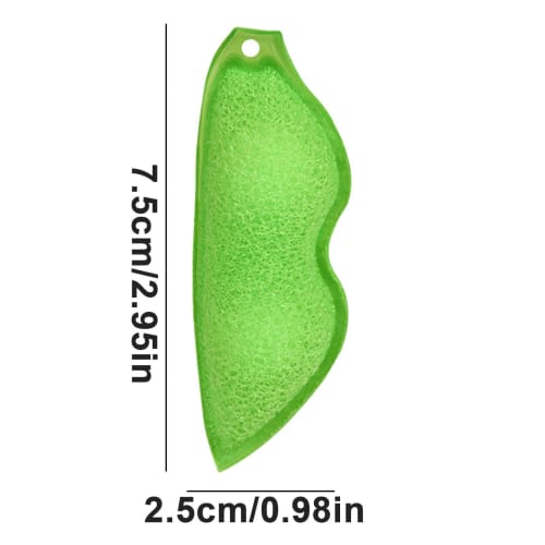 3 Sponges for Cleaning Plastic Bottles, Sponges for Cleaning Plastic Bottles, Bean-Shaped Bottle Cleaning Sponges, Bottle Brush Sponges for Cleaning T