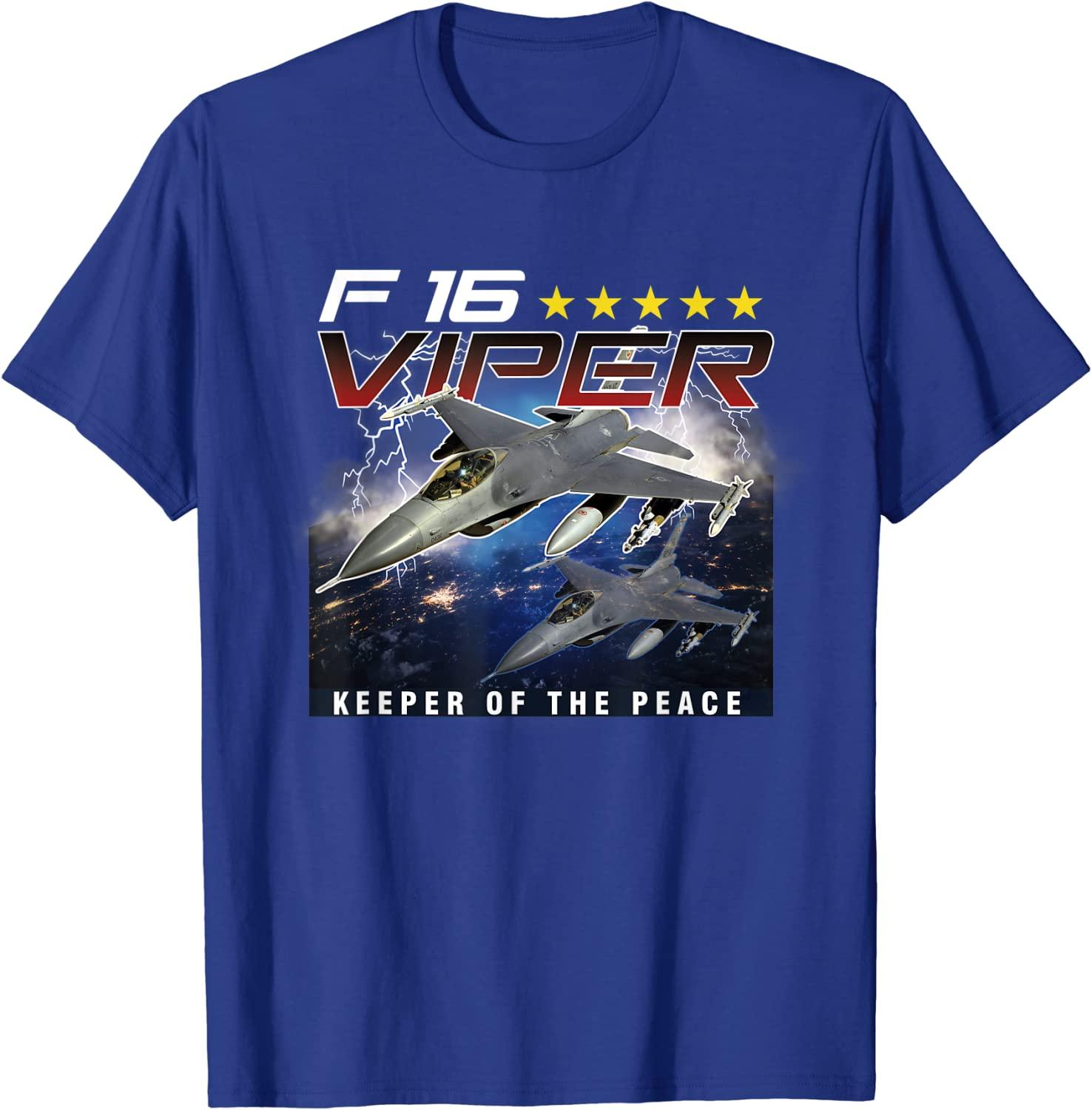 USA F16 Fighting Falcon Airforce Jet Pilot Men TShirt Short Sleeve Casual 100 Cotton ONeck Summer Shirt S