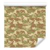 Military Camouflage Wallpaper Gold and Yellow for Living Room and Bedroom 50x1000