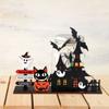 3D Ghost Castle Desktop Ornament Cartoon Halloween Decoration Stand  Scene Layout