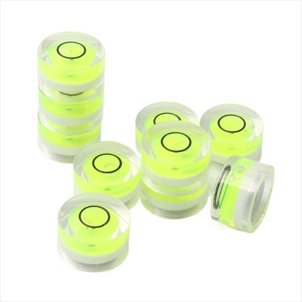 

Protractor Photo Frame Mini Circular Bubble Level Bubble Inclinometer Horizontal Ruler Spirit Level 10x6mm