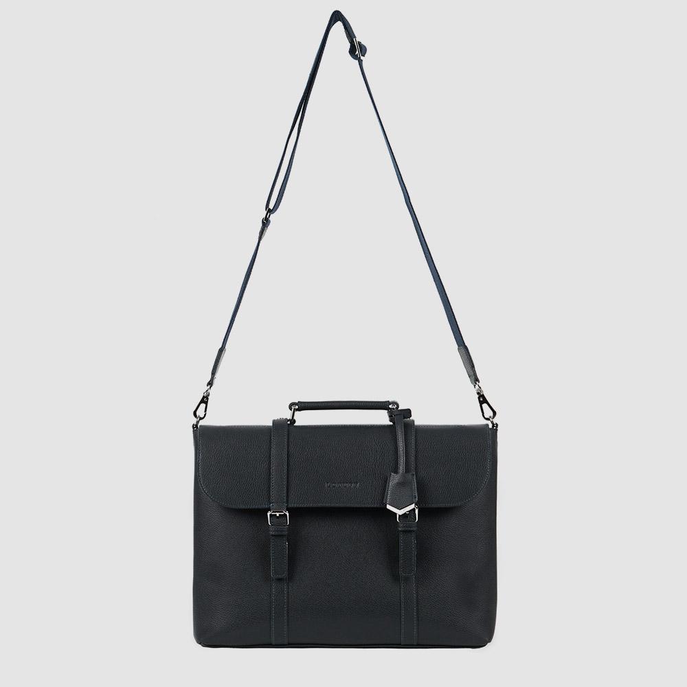 Lotuff Leather Briefcase Lo-0916-Nv