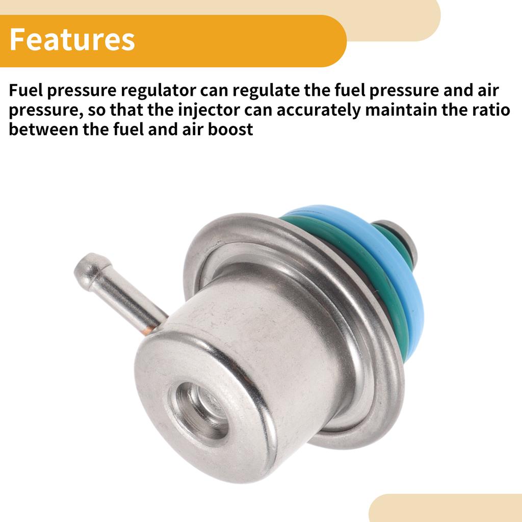 UXCELL Fuel Pressure Regulator for Ford E-150 99-04 No.XR3E9C968AA Metal 20-70 Psi