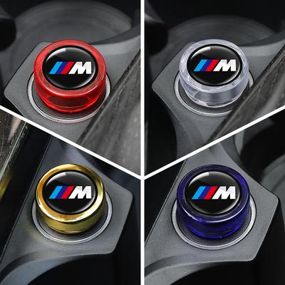 Car Cigarette Lighter Cover DustProof Decoration Cap For BMW M Performance M5 M6 E36 E46 E60 E91 E83 F40 F15 F25 G30 X1X3X4X5 X7 FCH89