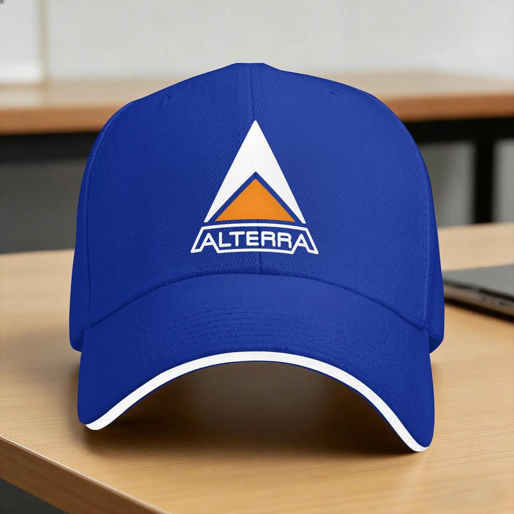 Subnautica Baseballkappe Alterra Klassisch Paar Damen Trucker-Kappe Sonnenschirm Druck Wandern Angeln Snapback-Kappe Geburtstagsgeschenk