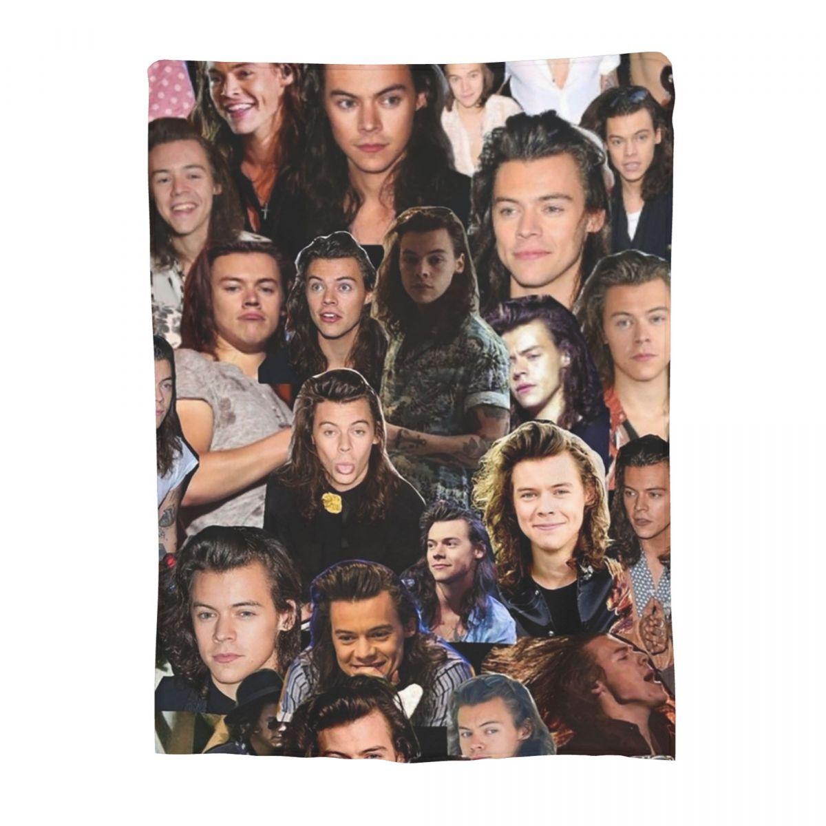 Harrystyles Blanket Flannel Lightweight Sofa Throw Blankets For Home Bedroom Office Throws Bedspread Quilt 30x40in