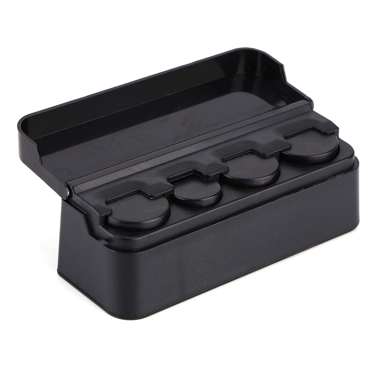 

VGEBY Car Portable Plastic Coin Holder Storage Box Case Container Coin Organizer Storage Bag Coin Storage Bag Coin Storage