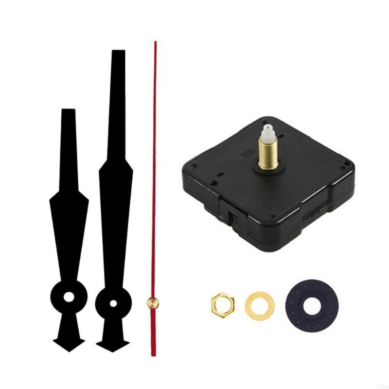 62KD DIY 16palcový tichý hodinový strojek Hodinky Nástěnné hodiny Strojky pro panel o průměru 35-40 cm