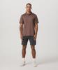 VUORI [Men'S] Short Sleeve Ponto Performance Polo_Brown_Vr16121029