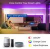 5V RGB Music LED Strip Kit, WiFi Smart Light, USB-Powered, Voice & Bluetooth Controlled.