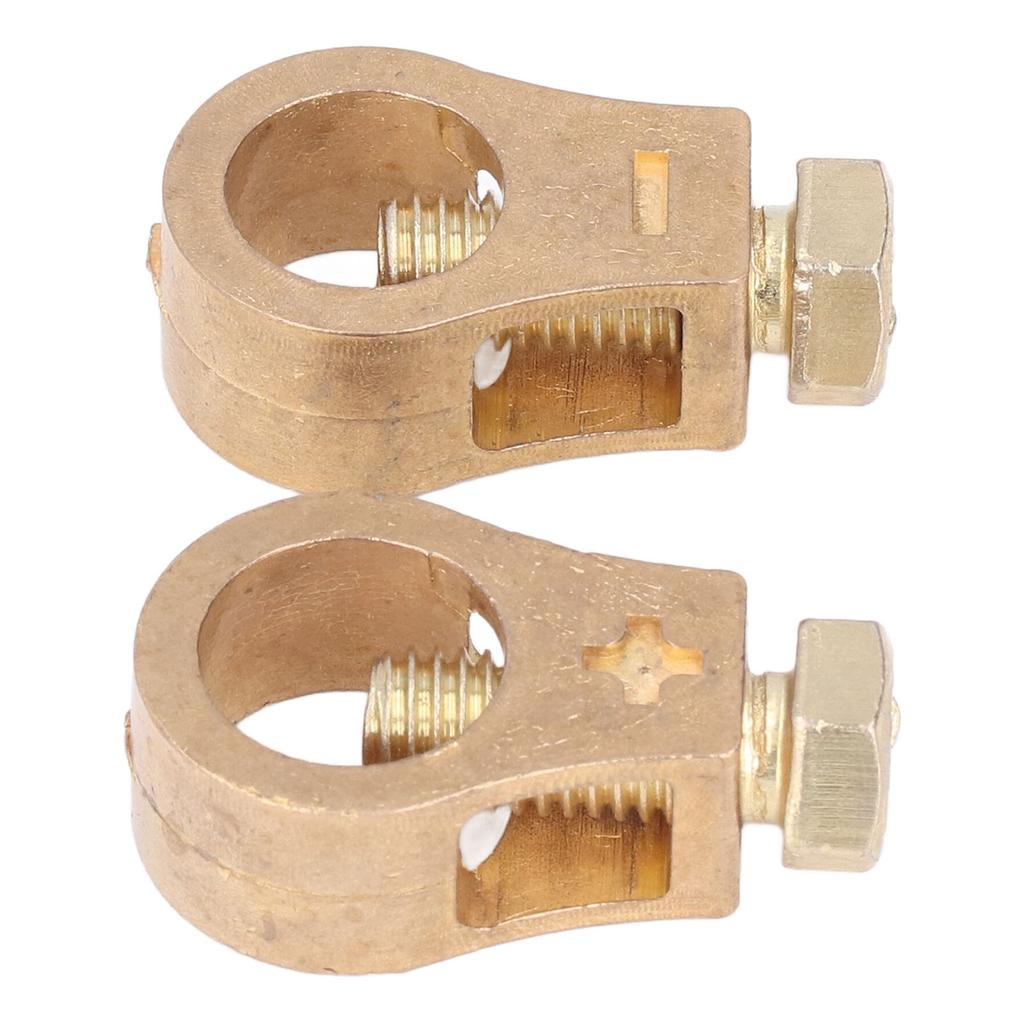 2 stücke Auto Batterie Terminal Draht Kabel Klemme Kupfer Elektrische Batterie Anschluss Klemmen Auto Zubehör