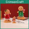Man Christmas Gingerbread Resin Craft For Children Holiday Gifts Decorations