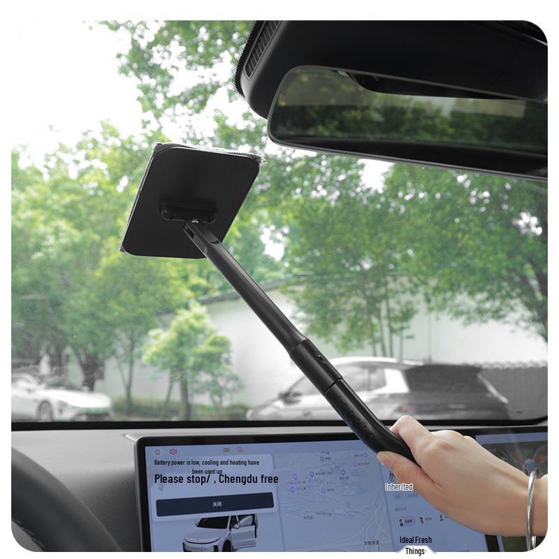 Windshield & Window Defogger Brush: Streak-Free Interior Cleaning for Glass & Sunroof