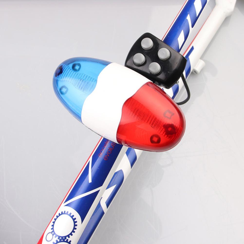 Clopot cu 6 LED-uri și Corn cu 4 Tonuri Apel Bicicletă Lumină LED Bicicletă Sirenă Electronică Accesorii Bicicletă Scuter MTB