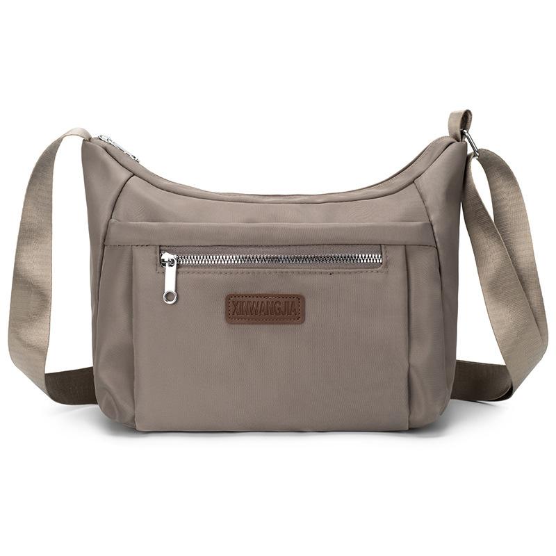 Wasserabweisende Nylon-Tasche Umhängetasche Große Kapazität Pendlertasche Damen-Umhängetasche