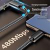 Nylon Braided Type-C Fast Charging Cable for iPhone, Samsung, Huawei, Xiaomi