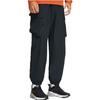 Li Ning Training Series Solid Color Logo Print Big Pocket Design Cuffed Sports Pants Men Bottoms Black AYKSC05-3