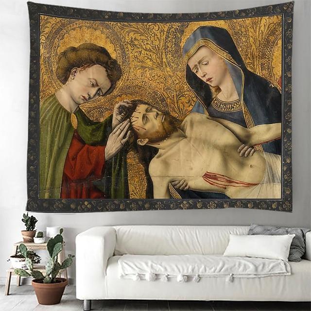 Tapestry medieval gothic art 75x100