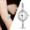 Analog Round Quartz Bracelet Watch with Alloy Roman White 4 Colors Women's Strap, Plate,