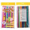 Strix Design Colorful Palette Flexible Straws, 200 Straws (2 x 100 Straws), 21cm, 8 Colors, MB-261