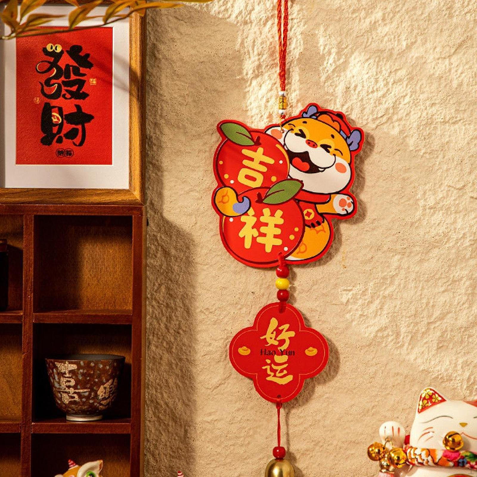 

Китайский Год Украшения Змея Амулет Ветряная Музыка, Подвеска Подвесное Украшение для Окна Good Luck